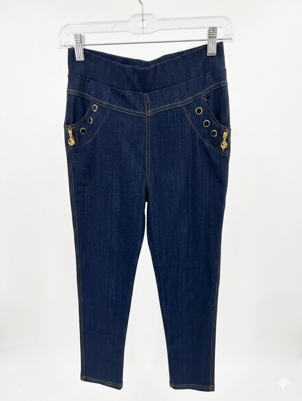 ❤️High-Rise Dark Blue Jeggings